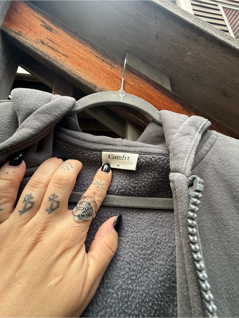 Comfrt Full Zip Airplane Hoodie - Picture 5 of 7